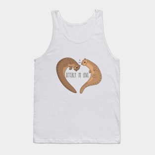 Otterly in love otters Tank Top